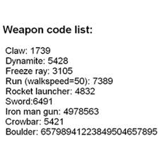 Weapons mad city roblox wiki fandom powered by wikia. Roblox Weapon Codes Weapon Code List Roblox Roblox Gun Gear Codes