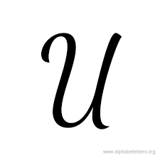 There are various ways to support children develop their handwriting abilities and the use of a number of solutions is just one of these methods. Capital U In Cursive Best Letter Cursive