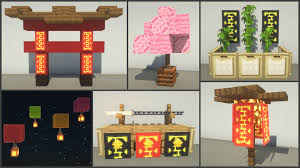 30 Japanese Asian Decoration Ideas For Your Minecraft World Detailcraft In 2020 Minecraft Japanese House Minecraft Designs Minecraft