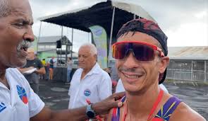 Trail_de_l_Eden, Championnat de Trail court ✓ Doublé de Orlan AYADEN 🏆  devant Mathieu DESSERPRIT, Théo ROBERT et le duo inséparable René Paul  VITRY