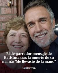 😥 Gloria Zilli, la madre de Gabriel Omar Batistuta, falleció a los 75  años. El exfutbolista subió a sus redes sociales una serie de fotos junto a  ella y escribió unas sentidas