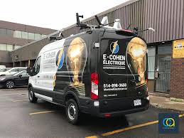 Click Affiche Inc Specialiste En Lettrage De Vehicule Commercial Car Lettering Van Wrap Small Trucks