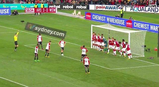 indirect free kick box