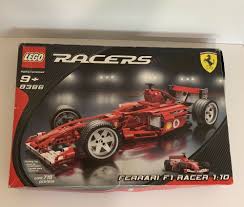 8 là bộ lắp ráp racers 8674 ferrari f1 racing 1: Lego Racers 8674 Rare Ferrari F1 Racer 1 8 Incomplete Free Shipping Lego Racers Ferrari F1 Ferrari