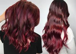 Once the section is done, use the hair clip to once again secure it to your head. 63 Yummy Burgundy Hair Color Ideas Burgundy Hair Dye