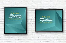 Portrait Landscape Frame Mockup Frame Mockups Design Mockup Free Free Packaging Mockup