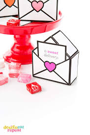 Printable box free printables printable templates diy paper paper crafts foam crafts stampin up anleitung box patterns craft box. Free Printable Valentines Gift Boxes Design Eat Repeat
