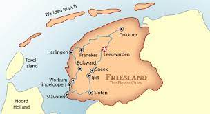 Hier erleben sie die provinz der elf städte, des wassers, des wattenmeeres und des welterbes. Friesland Elf Stadte Karte Und Reisefuhrer