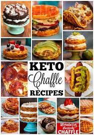 There are lots of keto dinner ideas like chicken, pizza, casseroles, stir fry, and more! Keto Chaffle Recipes Low Carb Inspirations