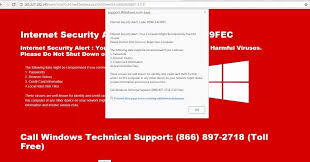 This type of scam is common on the internet. New Scam Microsoft Warning Alert
