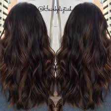 Balayage I Painted On My Dear Friend Becca Balayage Brunette Handpainted Cheveux Fonces Cheveux Bruns Coupe De Cheveux