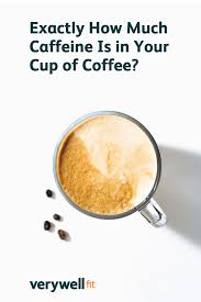The Amount Of Caffeine In A Cup Of Coffee Depends On The Type Of Coffee You Re Drinking And The Size Of The Cup You Re Using Coffee Type Caffeine Coffee Cups