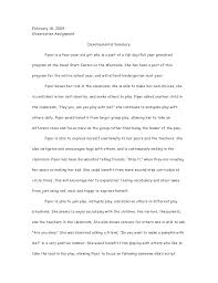 Image Result For Preschool Child Observation Report Essay Essay Examples Thesis Statement