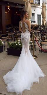 Satin bridal dresses mermaid look much more luxurious if they are decorated with crystals, beading, rhinestones or sequins. Tina Valerdi 2019 Wedding Dresses Collections Wedding Forward