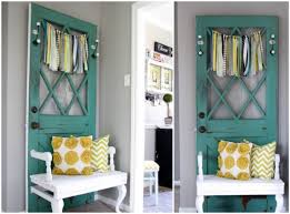 Garderobe Flur Alte Tur Glas Sitzbank Tur Selber Bauen Alte Turen Garderoben Aus Alten Turen