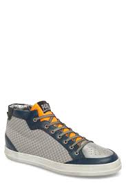 love high top sneaker in grey tec