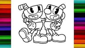 Free cuphead сoloring pages for kids to download or to print. Coloring For Kids Coloring Pages For Kids Cuphead How To Coloring Draw Kids Youtube