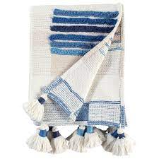 Get comfy on the sofa with our choice of throws and blankets. Rivet Global Textured Throw Blanket With Large Tassels Cotton Throw Blanket Textured Throw Blanket Throw Blanket