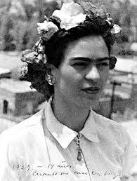 Vintage Frida Kahlo Portraits Photographie Noir Et Blanc