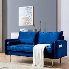 The pieces feature flared arms and the. Velour Sofa Wayfair