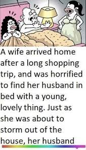 Witty collection of the funnies clever jokes to spice up your evening with creative smart humor vibes. Pin By Terence Birkett On Funny Stuff Funny Relationship Jokes Funny Marriage Jokes Clean Funny Jokes