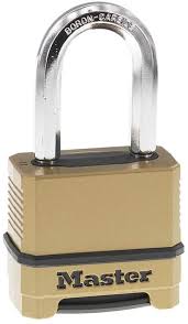 Older versions of that lock have a widely documented bypass with a commercially available tool, newer versions (reportedly) have fixed the exploit although i haven't seen them in the wild. Master Lock M175xdlf Heavy Duty Outdoor Combination Lock 1 1 2 In Shackle Brass Finish Combination Padlocks Amazon Com