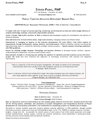 Resume Sample For It Manager Software Development New Transform ...