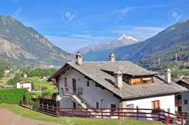 Maybe you would like to learn more about one of these? House In Alps Val D Aosta Italy Stock Photo Picture And Royalty Free Image Image 42182079