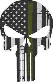 Thin green line orange line thin blue lines punisher skull gold line pvc vinyl. Pin On Truck Bed