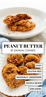 Peanut Butter Oat Cookies Recipe Cookie And Kate Recipe In 2020 Oat Cookie Recipe Peanut Butter Oatmeal Oat Cookies