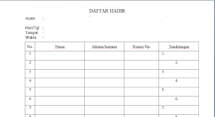 We did not find results for: Contoh Daftar Hadir Rapat Resmi Kantor Pemerintahan Dan Swasta Ato Menulis