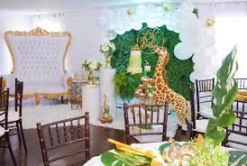 Glam Safari Baby Shower Baby Shower Ideas Themes Games Safari Baby Shower Baby Shower Safari Theme Safari Baby Shower Girl