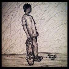 A Skater S Stance By Julianna Hunter A Pencil Sketch Of A Skateboarder Skateboarding Skate Draw Drawing Skateboards Pencil Pencildrawing Kunst