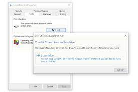 How To Scan A Hard Drive Using 'Error Checking'