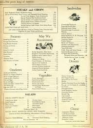 The American Menu A Vital City Menu Restaurant Classic Menu Vintage Menu