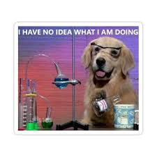 Chemistry Dog Meme Sticker By Vmpdoodles In 2020 Dog Memes Meme Stickers Stickers