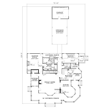 Southern Style House Plan 3 Beds 3 Baths 5538 Sq Ft Plan 17 2042 Farmhouse Floor Plans House Plans Floor Plans