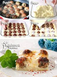 patates pureli firinda top kofte tarifi http kadincatarifler com patates pureli firinda top kofte tarifi yemek tarifleri yemek yemek sanati