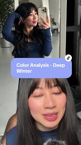 Dunkelblau: Die perfekte Farbe für den Deep Winter