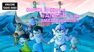 Accompanied by lord ganesha, chhota bheem utilizes his supernatural strength to save dholakpur from evil and jeopardy. Chhota Bheem Aur Ganesh In The Amazing Odyssey Full Movie Free Download Hindi Dubbed