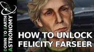 The reason why i started with farseer rather than martuuk is that fd fixed the ma issues before they fixed the soontil relics issues. Elite Dangerous How To Unlock Felicity Farseer