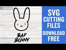 This free svg cut file is compatible with the cricut, silhouette cameo, and other craft cutters. Bunny Bad Svg Free Bad Bunny Logo Svg El Conejo Malo Svg Instant Download Shirt Design Free Vector Files Bad Bunny Svg Dxf 0965 Freesvgplanet