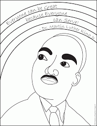 Part of the civil rights movement, the minister was known for his elegant and emotionally moving sermons and speeches. Martin Luther King Jr Free Coloring Sheets The Largest And Most Coloring Library