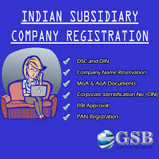 If You Are Looking For Indian Subsidiary Company Registration In India Here Is The Process To Et The Approva Company Names Business