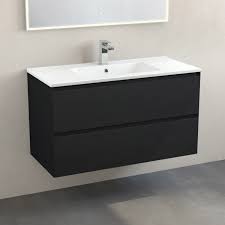 Check spelling or type a new query. Meuble Vasque Noir Avec Plan Vasque Ceramique Blanc 100 Cm One