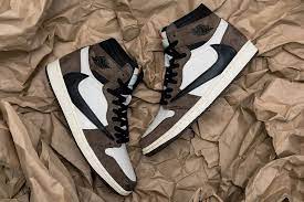 Featuring nike branding on the tongue in brown as well as an homage to cactus jack, this jordan's defining feature is the reverse swoosh that stretches. Win A Pair Of Travis Scott S Highly Anticipated Cactus Jack Air Jordan 1 S With Stockx Air Jordans Nike Fashion Sneakers Travis Scott
