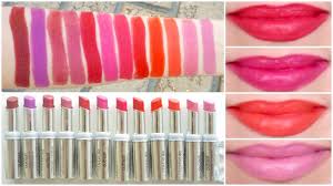 Covergirl Outlast Lipstick Lip Swatches Review Beauty With Emily Fox
