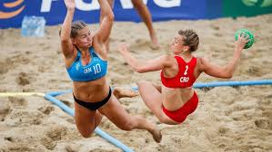 The norwegian handball federation said monday it was ready to pay the possible fine after the women's team defied official regulations. Antrag Beim Ioc Beachhandball Soll Olympische Sportart Werden Sport Stuttgarter Nachrichten