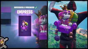 NEW* EMPRESS Back Bling in Fortnite - YouTube