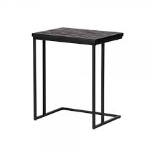 Beistelltisch Stig Holz Metall Beistelltisch Beistelltisch Metall Schwarz Vintage Beistelltische